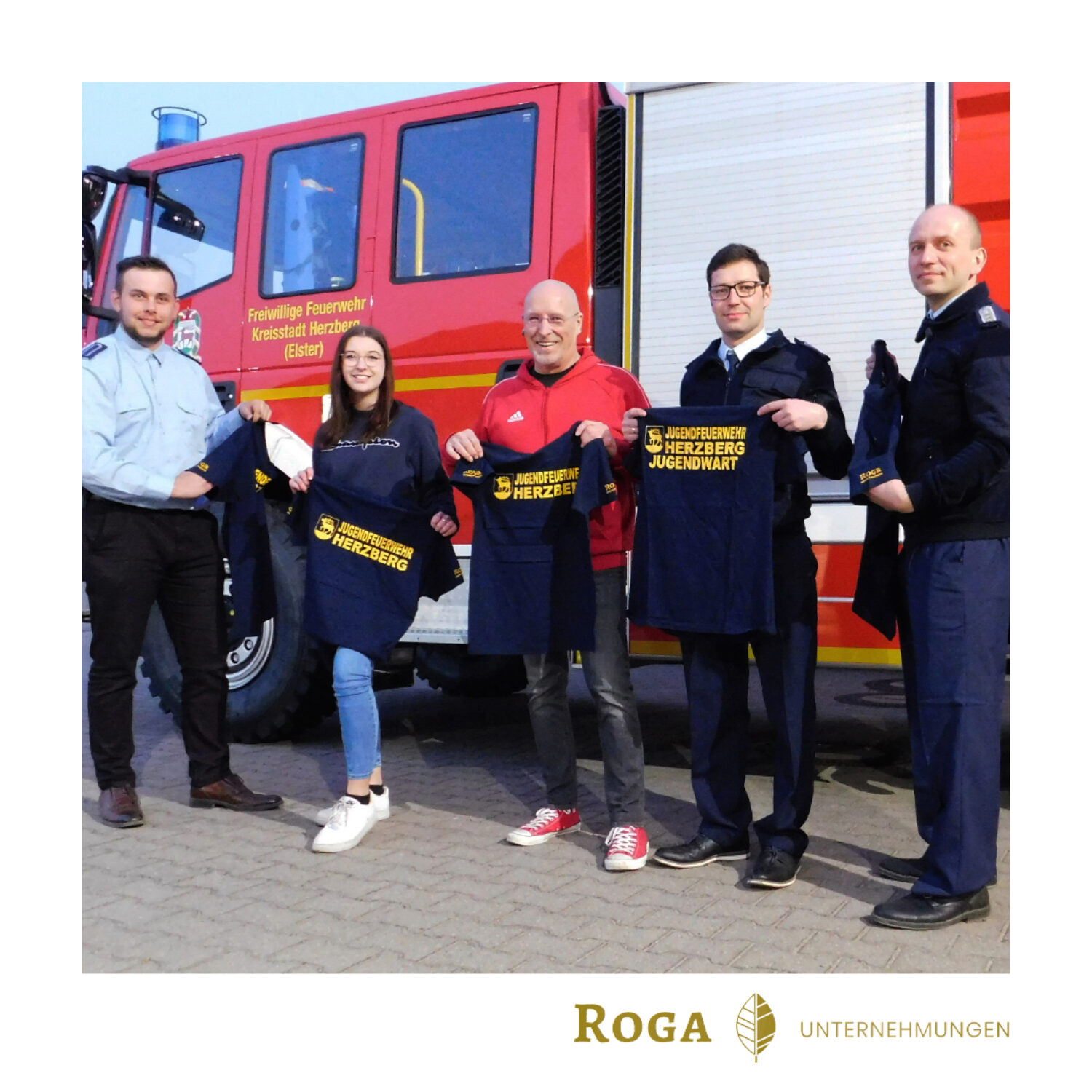 Feuerwehr Spende Roga Unternehmungen