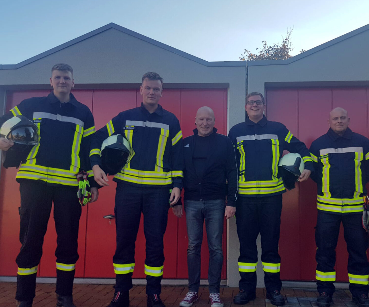 Brandis Feuerwehr Schönewalde Spende Roga Unternehmungen